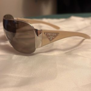 Prada shield aviators